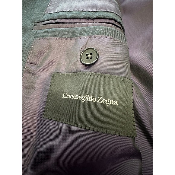 Ermenegildo Zegna Mens Blazer 100% Wool 52R 42R‎ Sport Coat Two Button #R7-15 - Picture 2 of 15